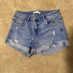 Zara Trafaluc Denimwear Blue Jean Shorts